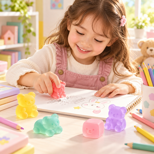 Melqavryn™ Colorful Squishy Bear Set