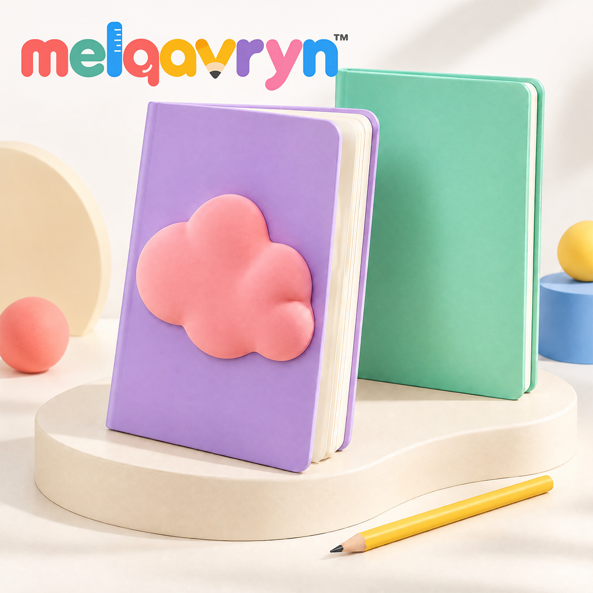 Melqavryn™ Soft Cloud Cover Notebook product image