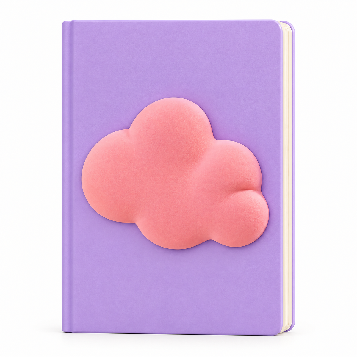 Melqavryn™ Soft Cloud Cover Notebook