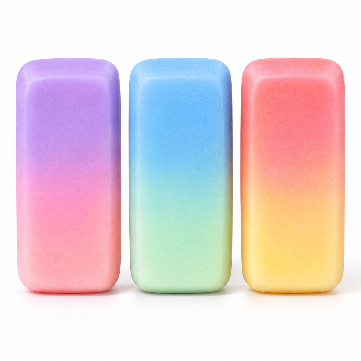 Melqavryn™ Gradient Color Block Eraser Set product details