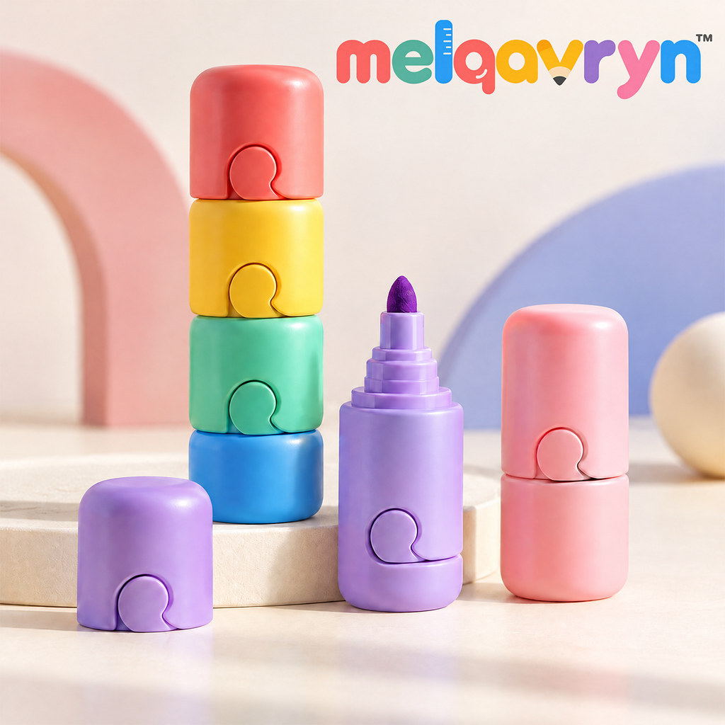 Melqavryn™ Stackable Mini Highlighter Set