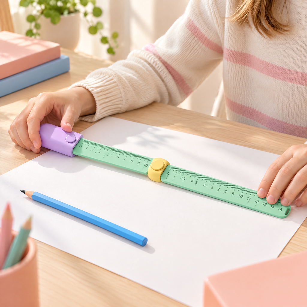 Melqavryn™ Foldable Pocket Ruler