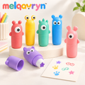 Melqavryn™ Cute Character Stamp Set