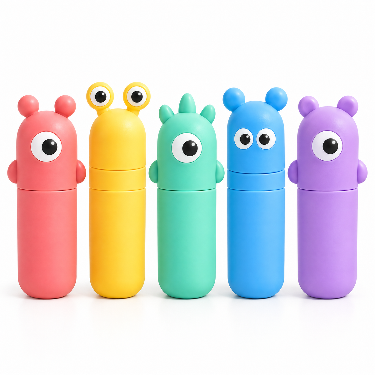Melqavryn™ Cute Character Stamp Set