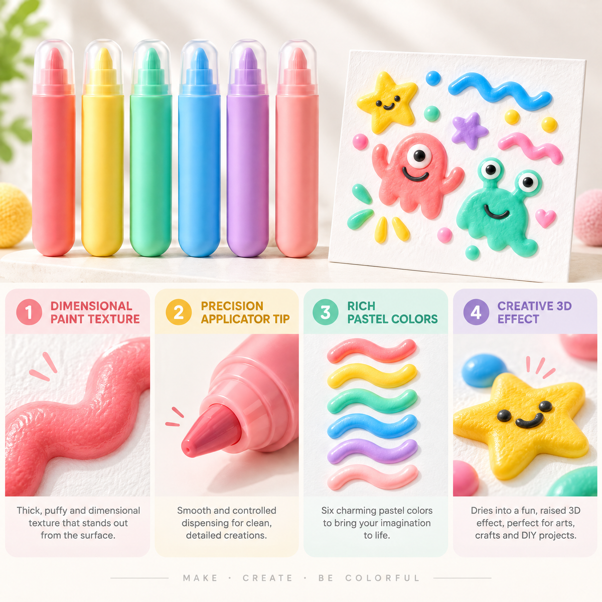 Melqavryn™ Washable Dot Marker Set
